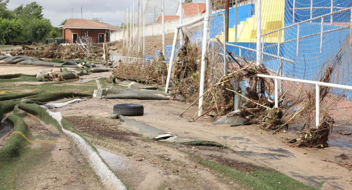 Los Destrozos De La Dana Desde Un Campo De Fútbol Cuando Vimos El