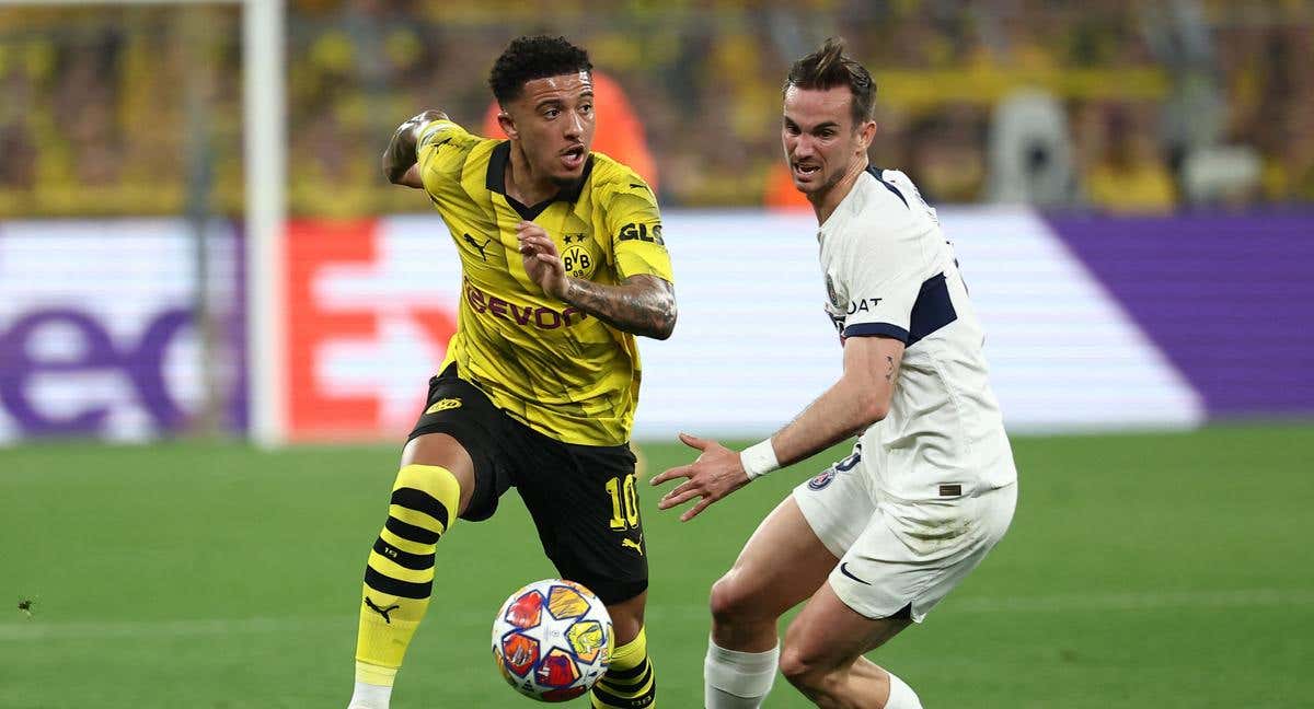 Jadon Sancho vindicates himself at home and falls in love with Valdano |  Relief